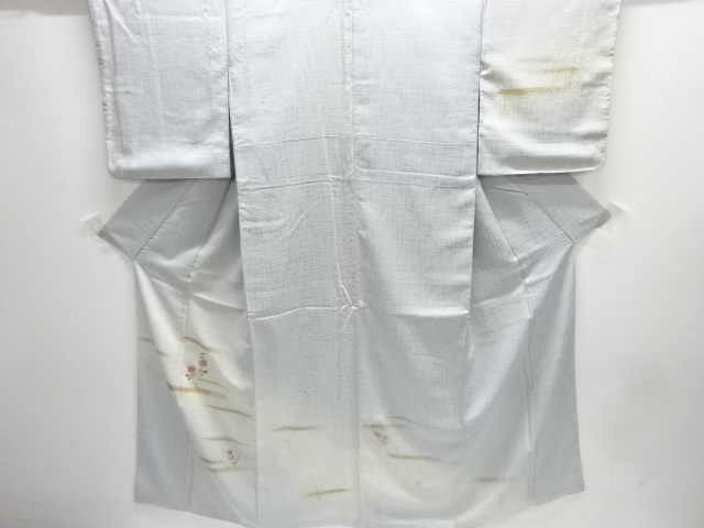 JAPANESE KIMONO / HOMONGI / EMBROIDERY / AUTUMN FLOWERS